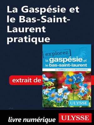 cover image of La Gaspésie et le Bas-Saint-Laurent pratique
